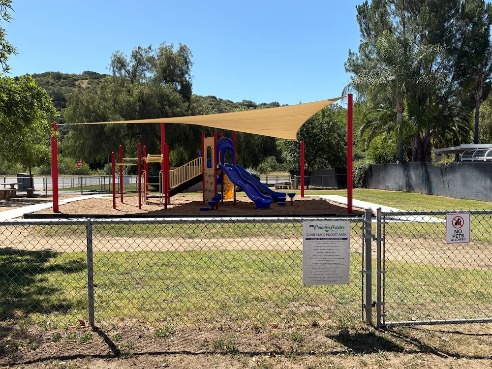 Ramona Oaks Park and three community parks San Diego Country Estates Ramona CA