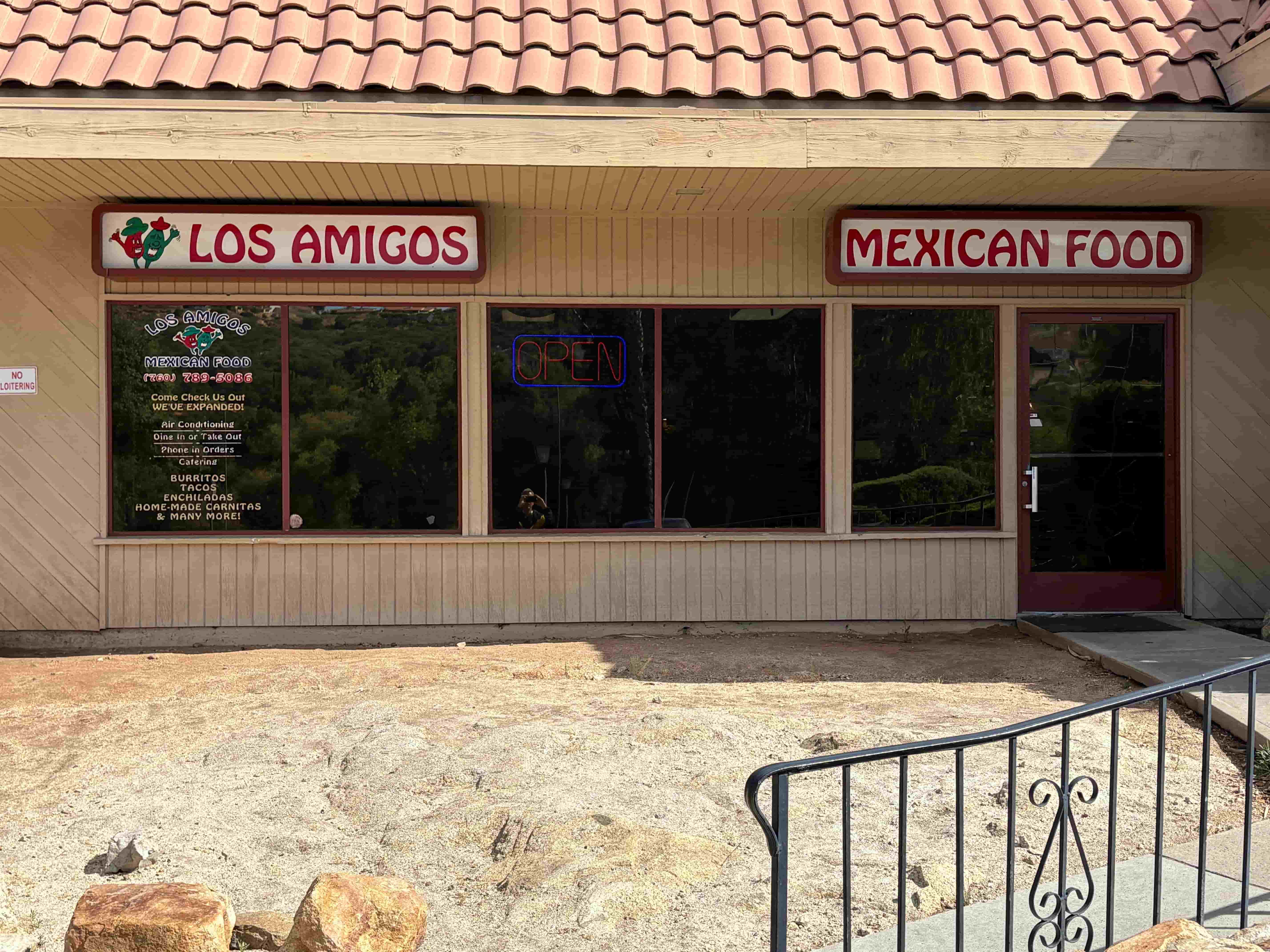 Los Amigos Mexican Food restaurant San Diego Country Estates Ramona CA