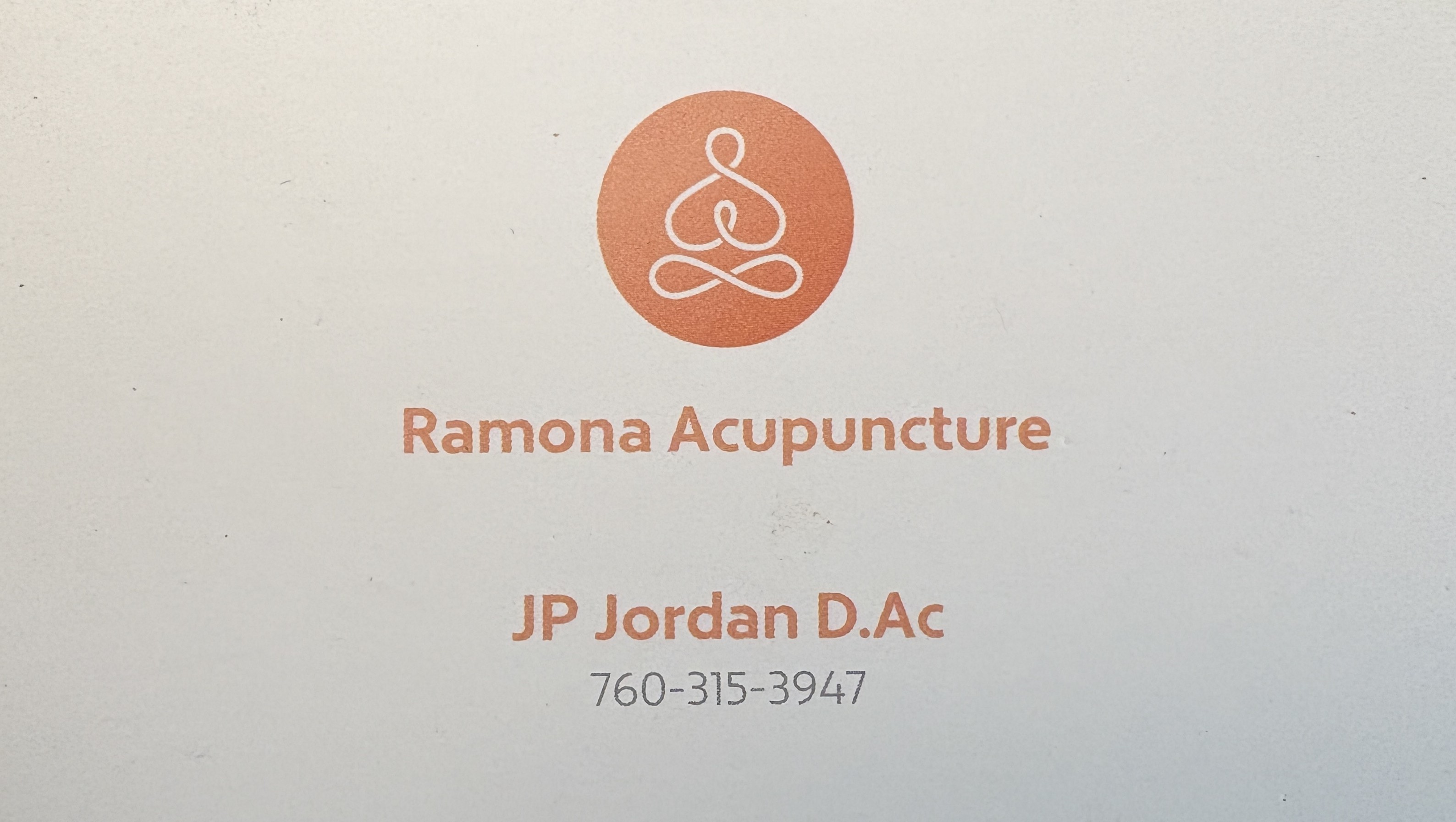 Ramona Acupuncture JP Jordan San Diego Country Estates Ramona CA