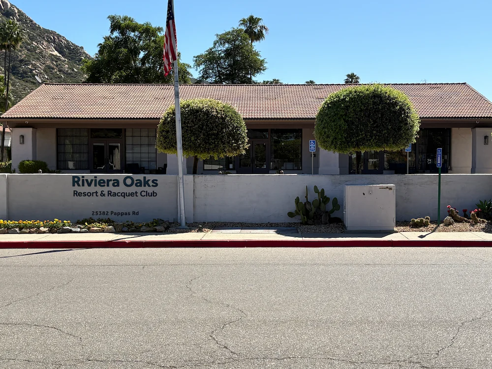 Riviera Oaks Resort and Racquet Club tennis pickleball San Diego Country Estates Ramona CA